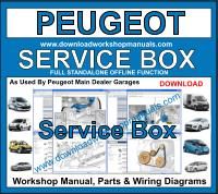 Peugeot Service Box Workshop Manuals Download